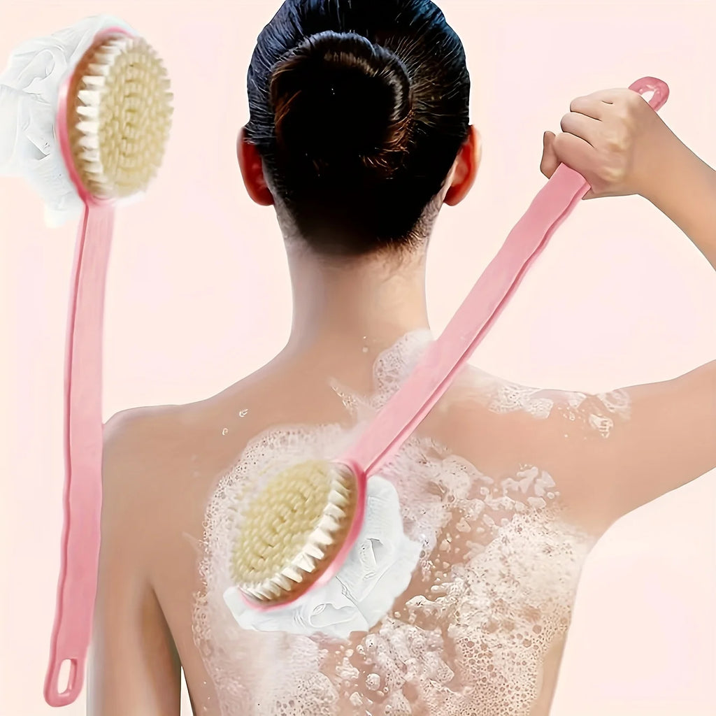Long-Handle Loofah & Body Shower Brush – product detail view 6
