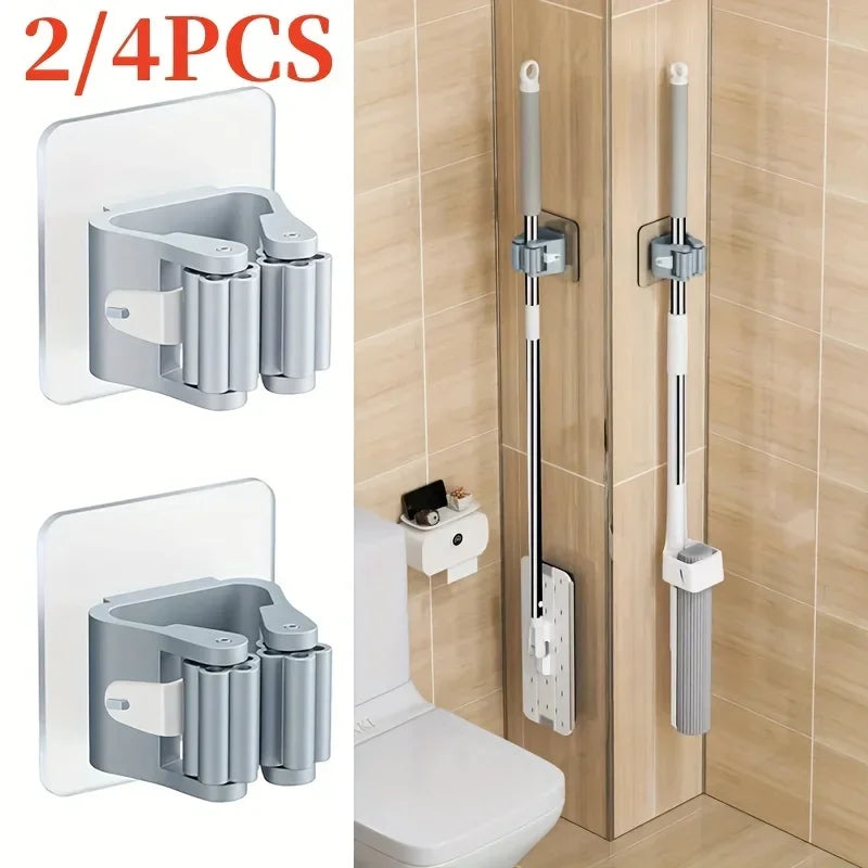 No-Drill Bathroom & Shower Tool Holder