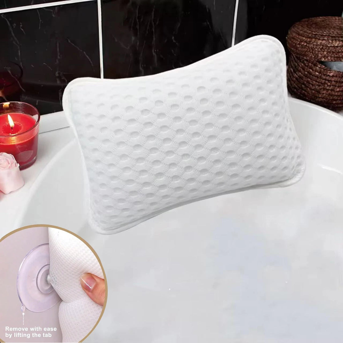 4D Mesh Bathtub Pillow – product overview