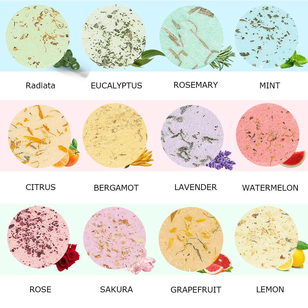 Aromatherapy Shower Steamers – 12 Pack – product detail view 3