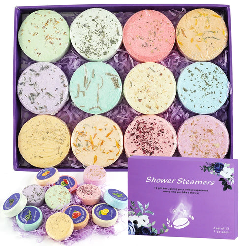 Aromatherapy Shower Steamers – 12 Pack – product overview