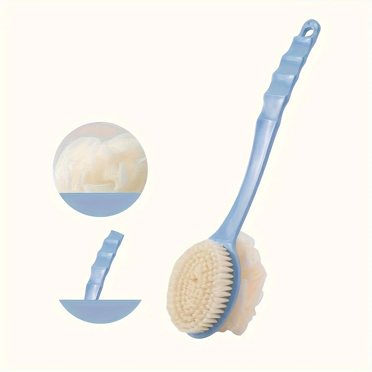 Long-Handle Loofah & Body Shower Brush – product detail view 7