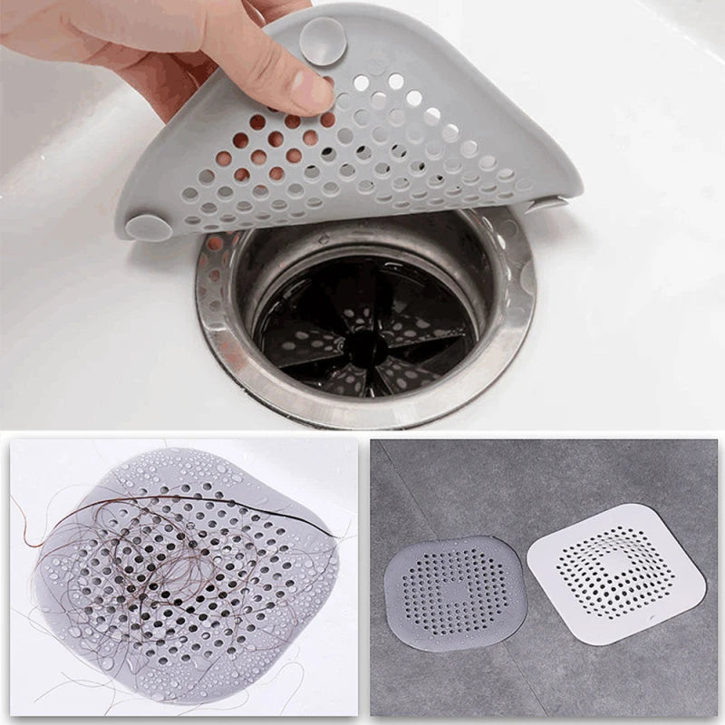 Universal Silicone Shower Drain Hair Catcher