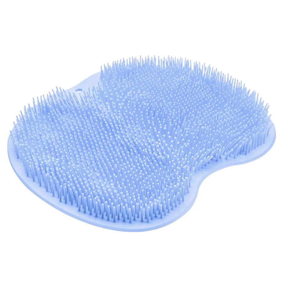 Wall-Mounted Silicone Shower Foot Scrubber Mat – product detail view 8
