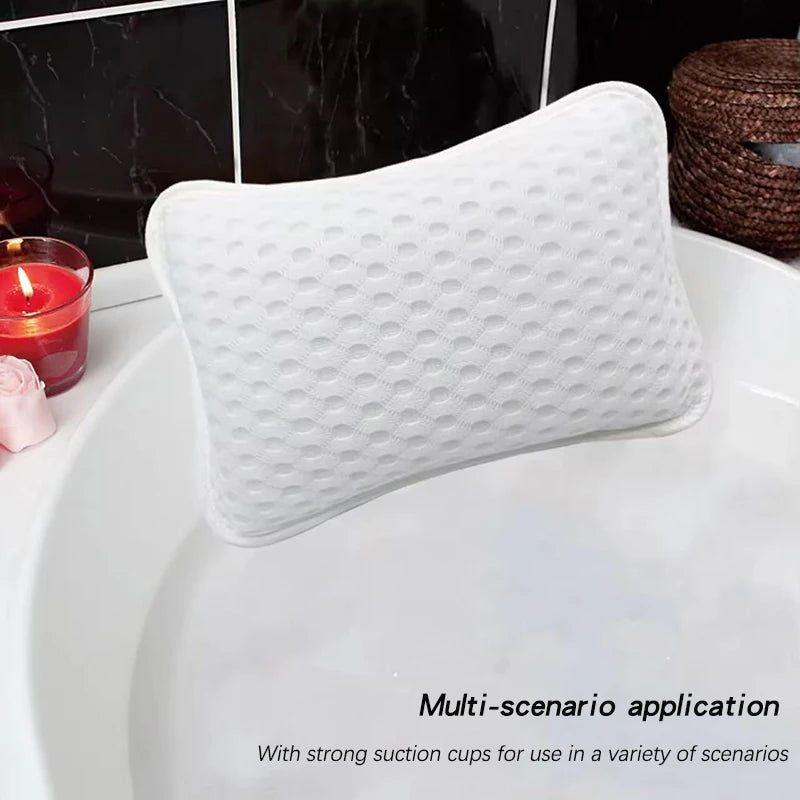 4D Mesh Bathtub Pillow – product detail view 4