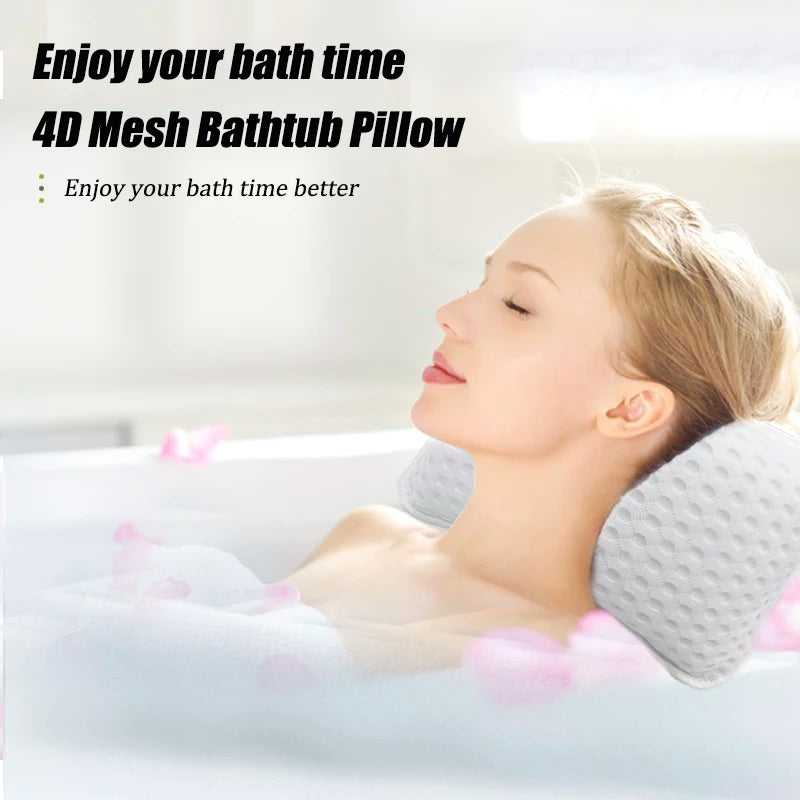 4D Mesh Bathtub Pillow – product detail view 3